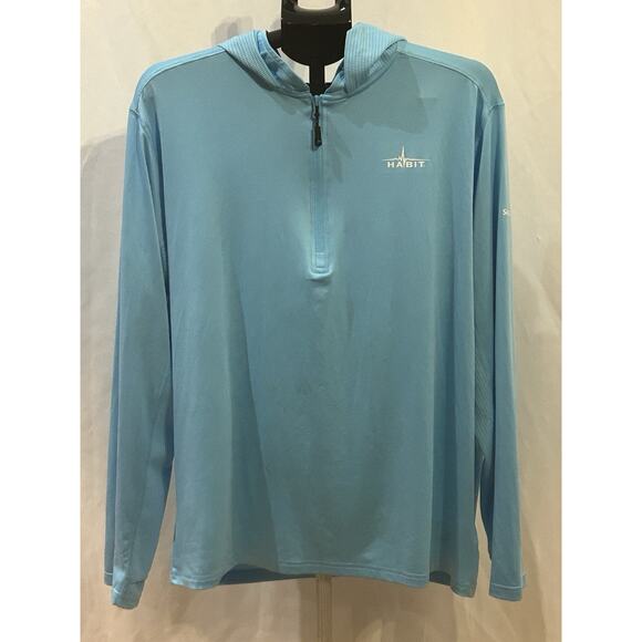 Habit Other - Habit 40+ Solar Factor Performance Pullover Hoodie Men's L